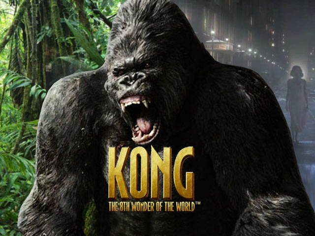 Licencēts filmu video spēļu automāts Kong