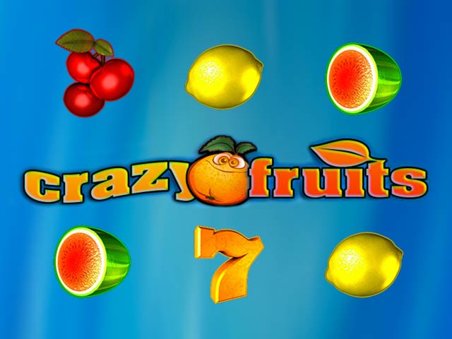 Augļu tēmas spēļu automāts Crazy fruits
