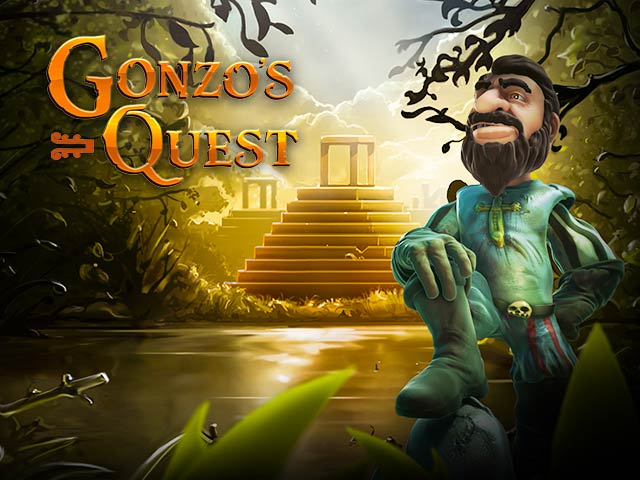 Piedzīvojumu tēmas spēļu automāts Gonzo’s Quest