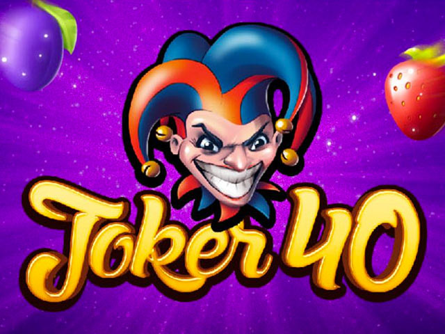 Augļu tēmas spēļu automāts Joker 40