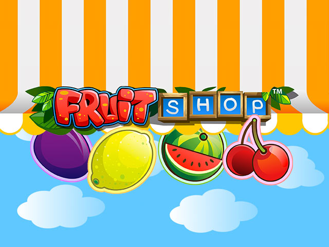 Augļu tēmas spēļu automāts Fruit Shop