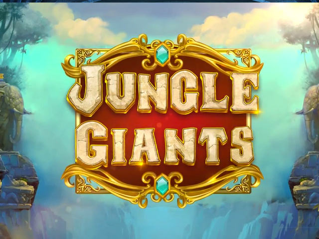 Dzīvnieku tēmas spēļu automāts Jungle Giants