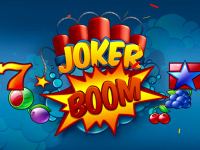 Augļu tēmas spēļu automāts Joker Boom