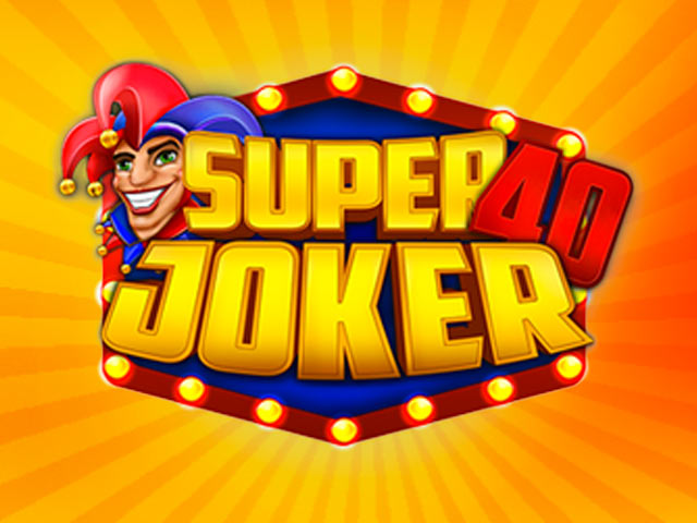 Retro spēļu automāts Super Joker 40