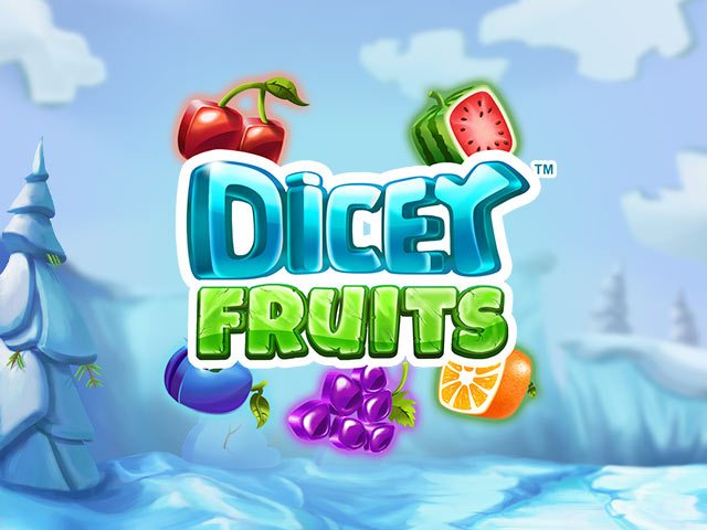 Augļu tēmas spēļu automāts Dicey Fruits
