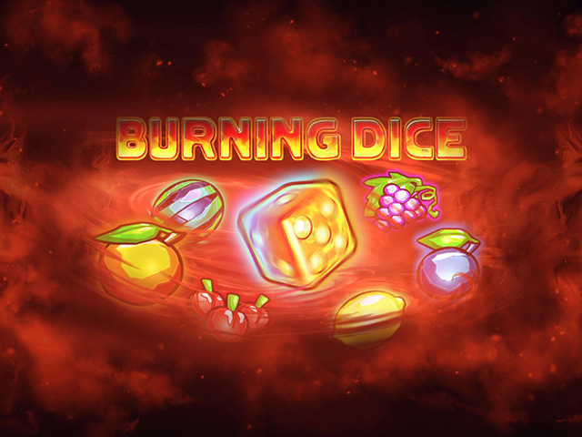 Augļu tēmas spēļu automāts Burning Dice